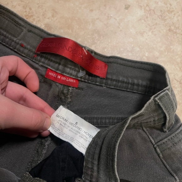 Gloria Vanderbilt Amanda Jeans Women Sz 6 30x30 Gray Straight Leg Stretch - Picture 3 of 4